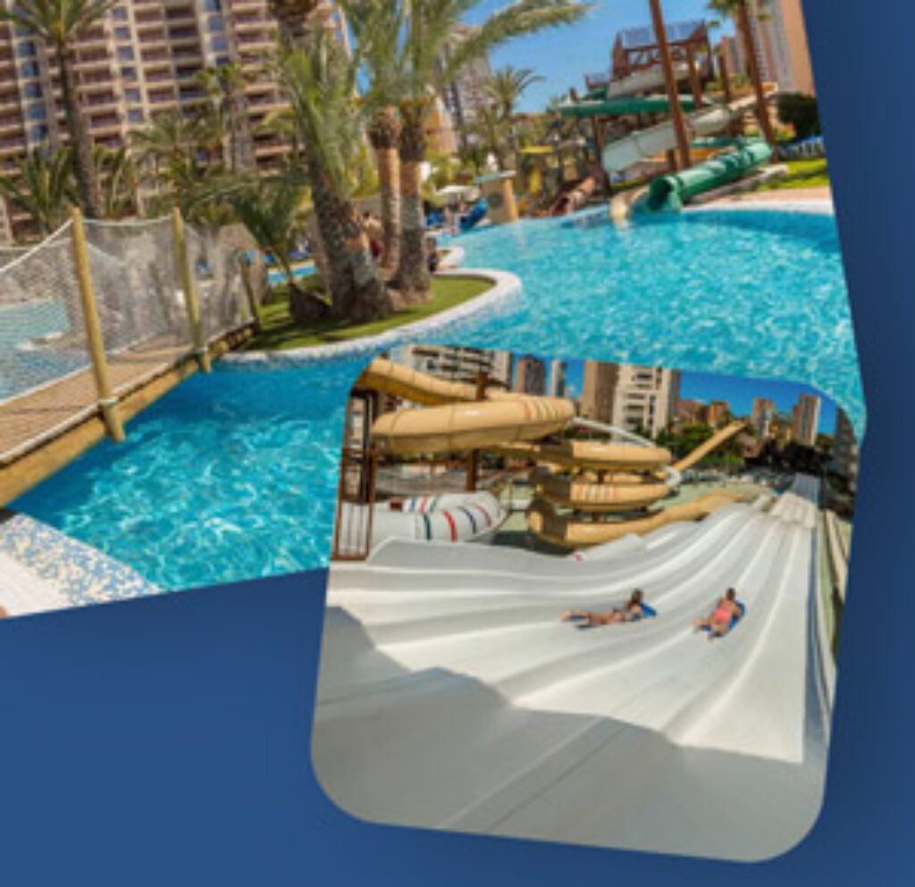 Magic Tropical Splash - Aparthotel con tobogán que acepta mascotas