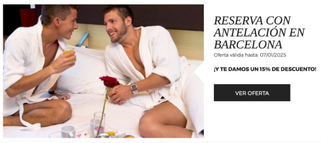 Descuento reserva anticipada Axel Hotels